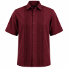 camisa plisado 01 PLACED SHORT SLEEVE SHIRT