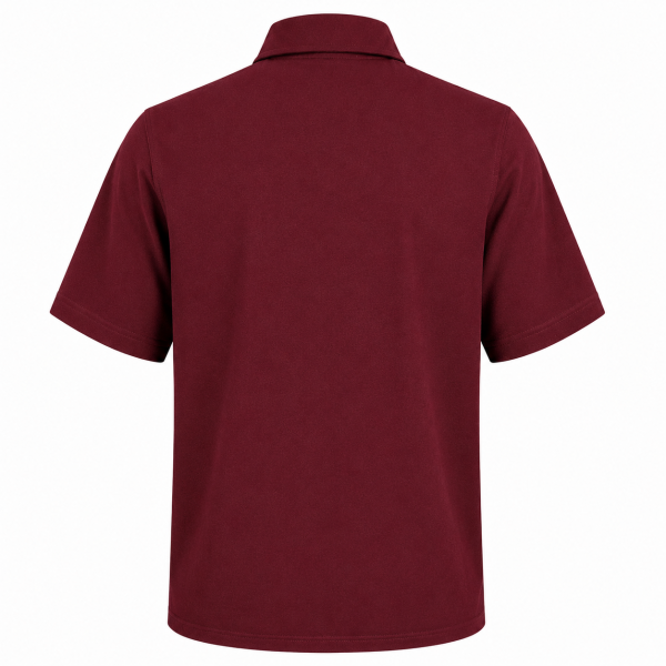 camisa plisado 02 PLACED SHORT SLEEVE SHIRT