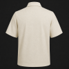 camisa plisado 08 PLACED SHORT SLEEVE SHIRT