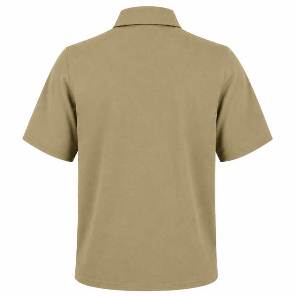 camisa plisado 16 PLACED SHORT SLEEVE SHIRT
