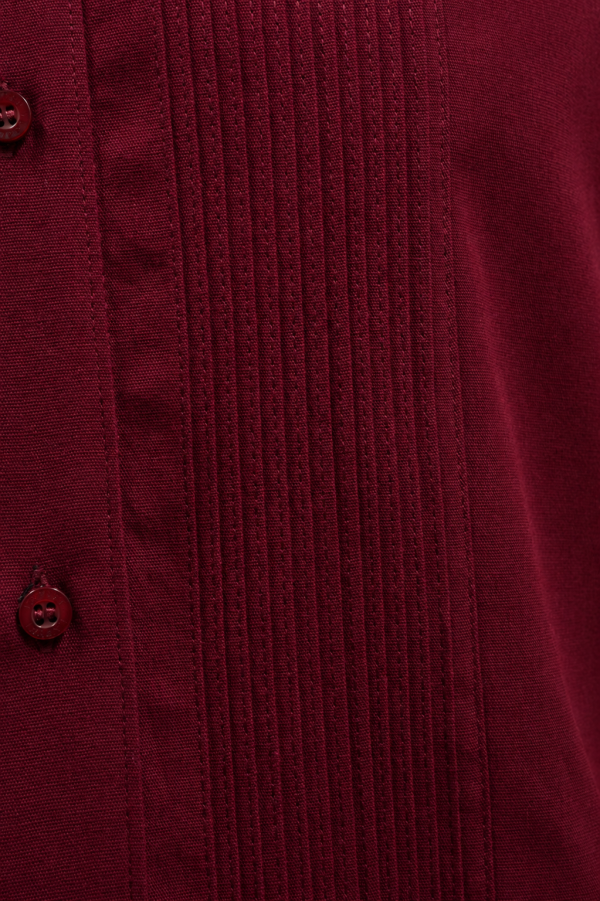 plisado detalle 05 PLACED SHORT SLEEVE SHIRT